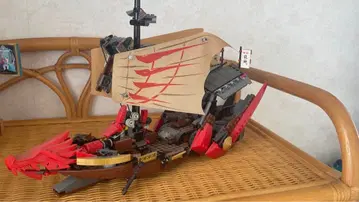 LEGO 정품 9446 비행 전함 닌자고 미니 피규어 없음