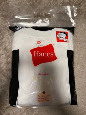 할리우드 런치 마켓 Hanes 서멀 탑