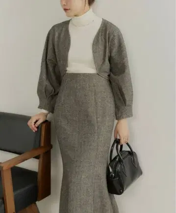 프론트 오픈 머메이드 원피스 VANNIE U