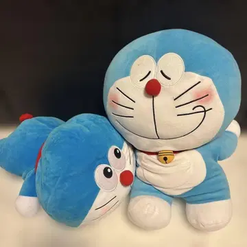 도라에몽 봉제 인형 빅 2개