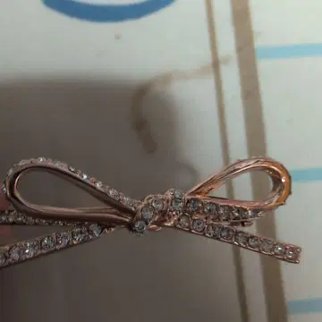 케이트 스페이드 리본 모티브 크리스탈 팔찌