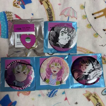 귀멸의 칼날 기둥전 칸로지 미츠리 에모셔널 캔뱃지 컬렉션 핀즈 세트