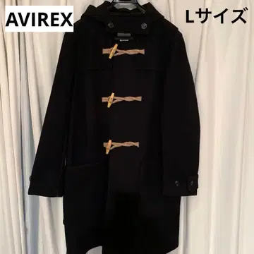 AVIREX 더플 코트 L 네이비 오버 사이즈