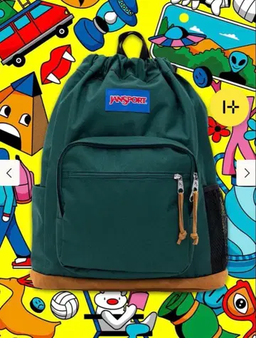 미사용 새상품 BEAMS 별주 JANSPORT Pack & Go 그린