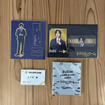 트릴리온 게임 메구로 렌 아크릴 스탠드 세트