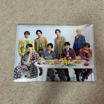 [ 미개봉 새상품 ] timelesz FAM 2025 클리어 파일 단체