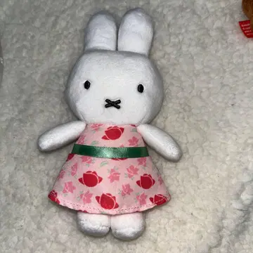 미피 꽃무늬 드레스 봉제 인형