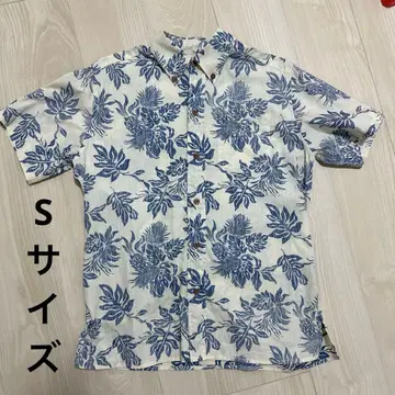 SHIPS 와타베웨딩 알로하 셔츠 카리유시 S