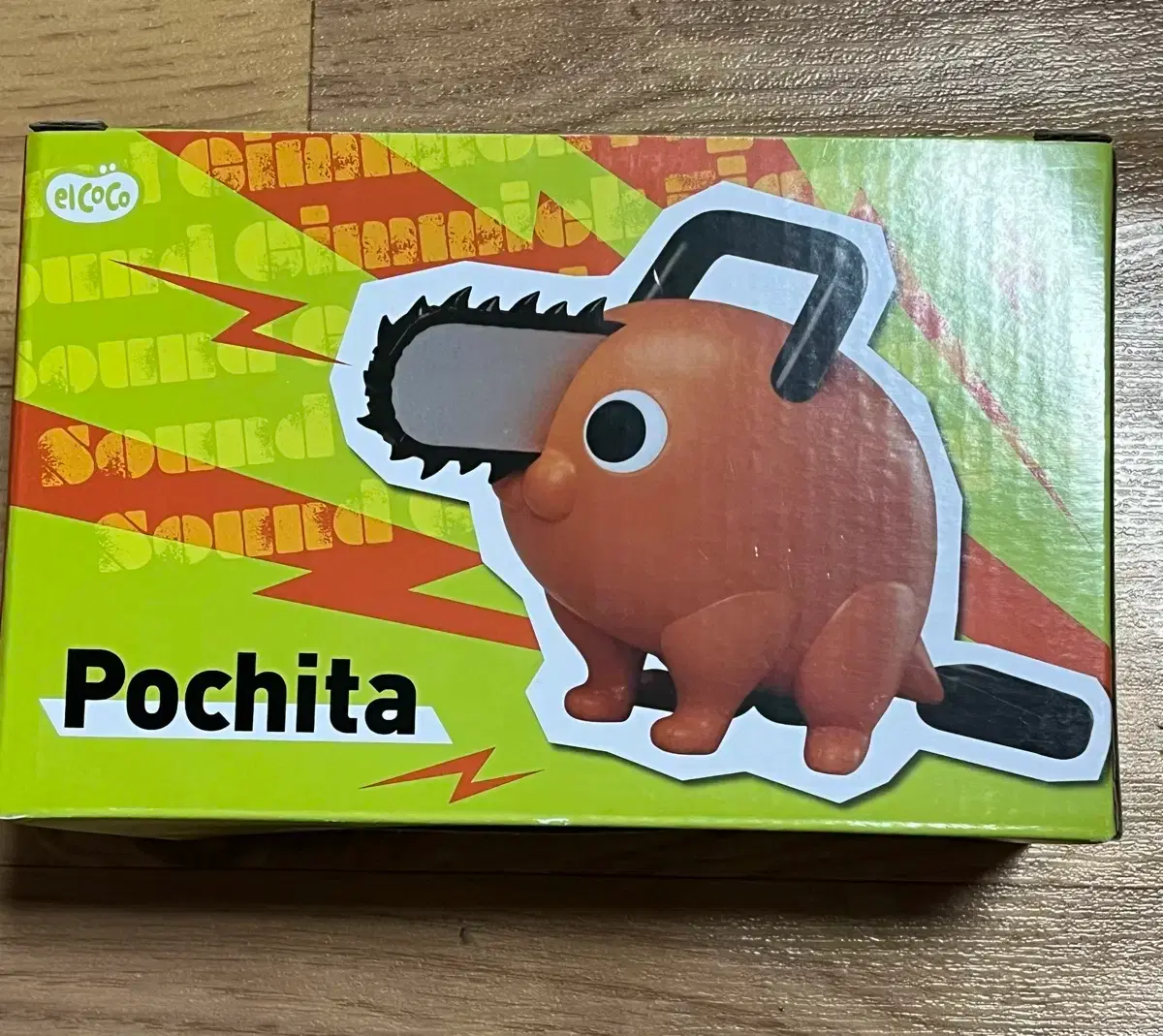 Chainsaw Man Elcoco Pochita Sound Gimmick Figure