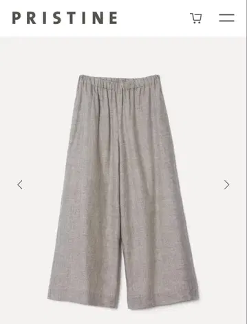 이번 시즌 프리스틴 야크 비에라 와이드 팬츠