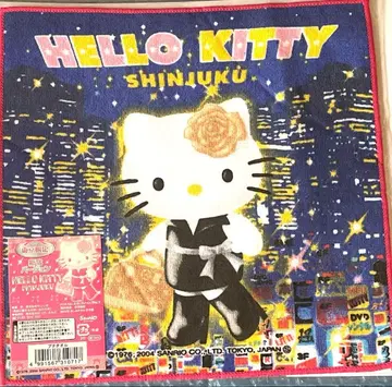 산리오 헬로키티 고토치 키티 도쿄 한정판 2004년 푸치 타월 9n