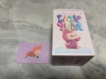 러브브 THE MONSTERS Lazy Yoga 피규어 POPMART