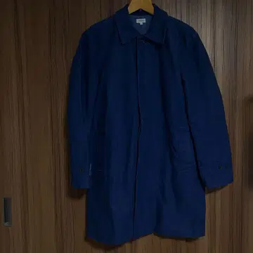 good thing 네이비 스텐카라 코트