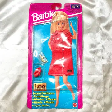 Barbie Lee Jeans Fashion Red Dress