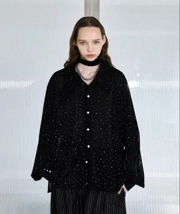 seyto 큐빅 벨로아 시어 셔츠 사이즈 1