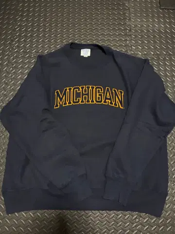 Champion MICHIGAN 2XL 네이비 리버스 위브