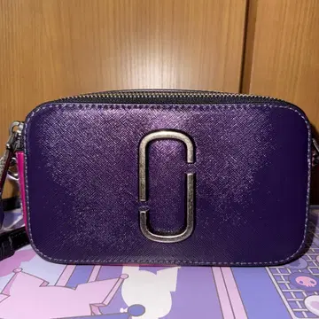 MARC JACOBS 보라색 숄더백