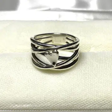 하트 925 실버 반지