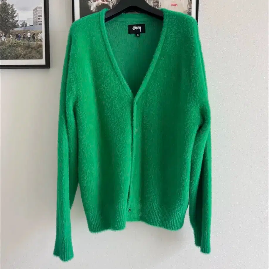 Stussy ダークグリーン カーディガン M Stussy ダークグリーン カーディガン M 【公式通販】 STUSSY CARDIGAN