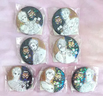 하이큐 올스타 캔뱃지 MSBY 블랙 쟈칼 미야 아츠무 보쿠토 히나타