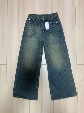 Lazy Tokyo 와이드 데님 팬츠 사이즈 2