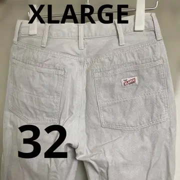 XLARGE 화이트 데님 32