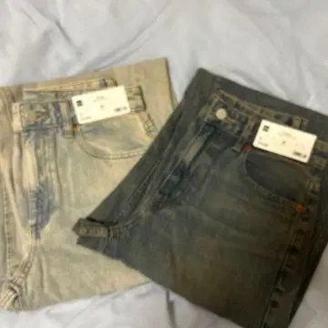 GU 배럴 레그 진 62, 67 M 사이즈 2종 세트