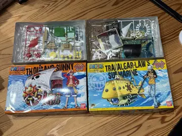 원피스 사우전드 써니호와 트라팔가 로의 잠수함 상자 손상