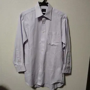 ILIOS 연보라 긴팔 와이셔츠