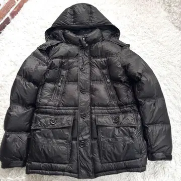 레어 새상품급 Eddie Bauer 다운 자켓 EB900 경량 블랙