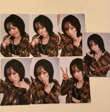 aespa 2025 LIVE TOUR 랜덤 트레카 7종 컴프 윈터