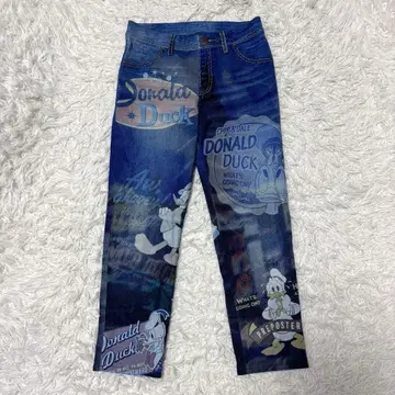 까스텔바작 레깅스 팬츠 데님 Disney 도날드