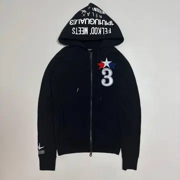 1piu1uguale3 RELAX X FELKOD 지퍼 후드티