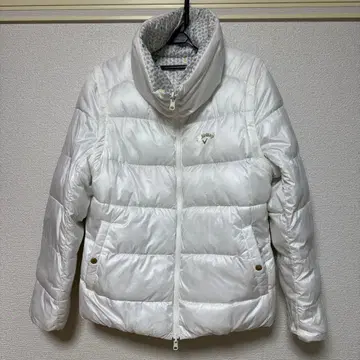 Callaway 2WAY 화이트 다운 자켓