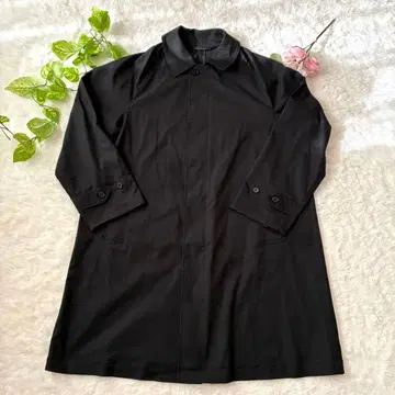 MUJI 무인양품 스텐카라 코트 블랙 L