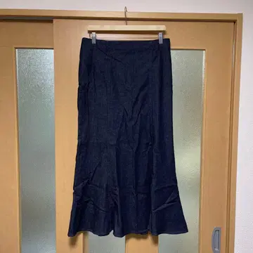 자라 데님 머메이드 스커트 L 택 포함 미사용 새상품