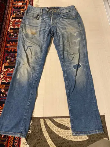 JACOB COHEN 데미지 데님 팬츠