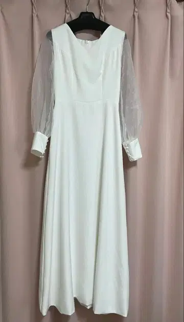 사진 웨딩, 사전 촬영, 2차 모임, 롱 드레스, L 사이즈