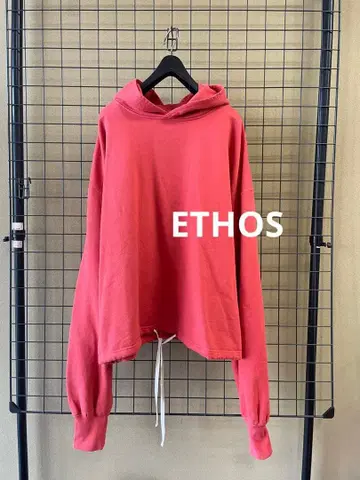 ETHOS 에토스 SHORT HOODIE 숏 기장 후디 후드티