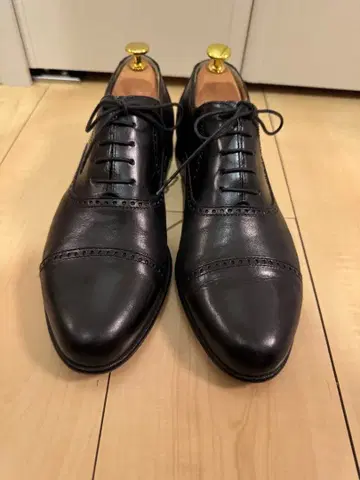 가죽 신발 스트레이트 팁 메달리온 9 1/2 BOSTONIAN 이탈리아제