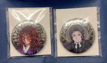 귀멸의 칼날 AGF 리프 메탈 캔뱃지 무잔 코쿠시보