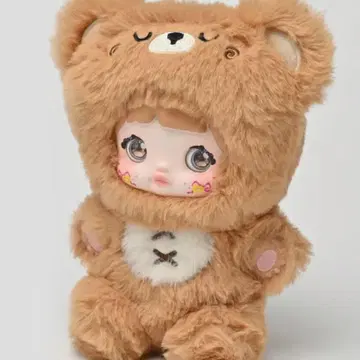 Nommi 귀엽지 않음 QIQI 브라운 곰 봉제 인형