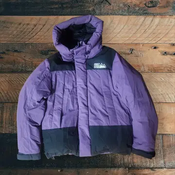 FIRST DOWN USA 다운 자켓 퍼플 x 블랙 L 새상품급