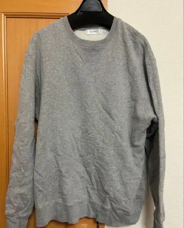 코르니에 그레이 맨투맨 실크네프 S 사이즈