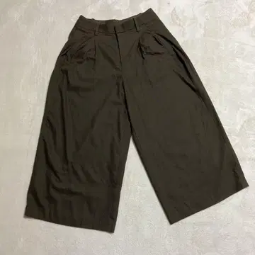 UNIQLO 유니클로 플러스제이 * 울 블렌드 가우초 팬츠 캐시미어 혼방