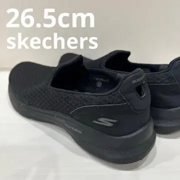 새상품급 26.5cm 스케쳐스 GO WALK 6 블랙 슬립온