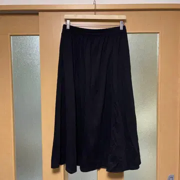 GU 지유 드라이 플레어 스커트 XL 블랙 택 포함 미사용 새상품