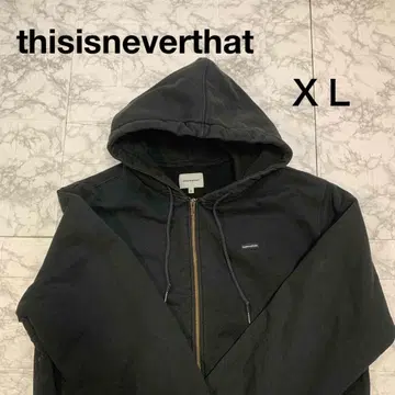 디스 이즈 네버 댓 XL 집업 후드티 트레이닝복 저지 캠핑
