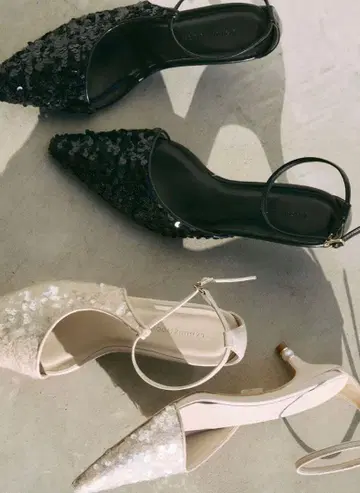 LADY 스팽글 펌프스 M