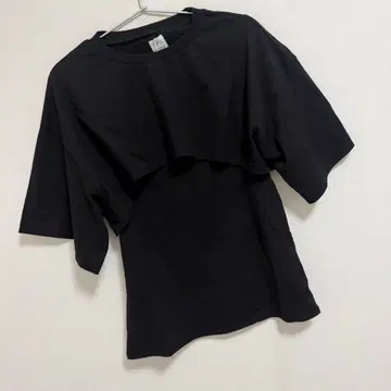 언그리드 레이어드 숏 루즈 Tee